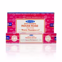 عود دست ساز هندی Indian Rose برند Satya بسته 15 گرمی (عود گل رز هندی)