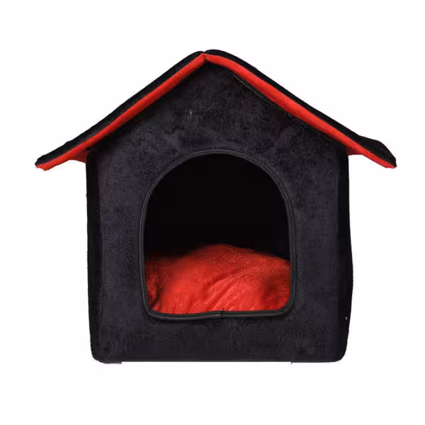 جای خواب سگ و گربه طرح کلبه کد