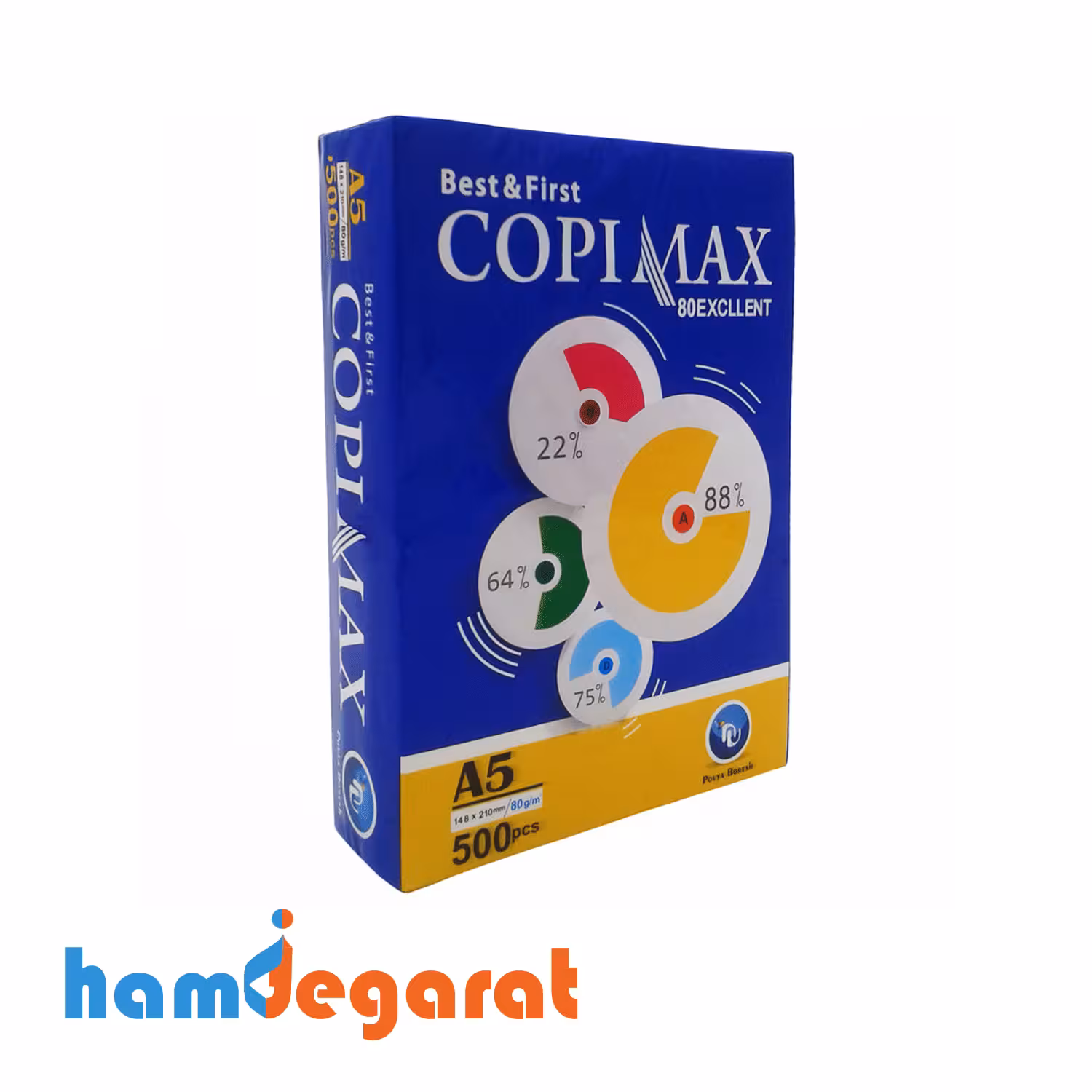 کاغذ A5 کپی مکس 80 گرمی