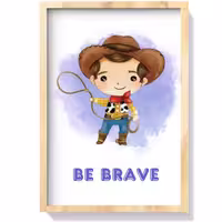 تابلو بچه گانه طرح وودی در Toy Story