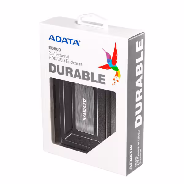 باکس هارد اکسترنال ای دیتا مدل ED600 گارانتی 18 ماهه آونگ  ADATA BOX ED600