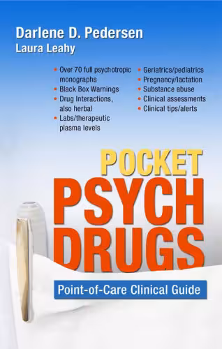 خرید و دانلود نسخه کامل کتاب Pocket Psych Drugs: Point-of-care Clinical Guide