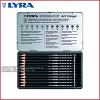ست 12 تایی مداد طراحی آرت دیزاین  LYRA REMBRANDT Art Design