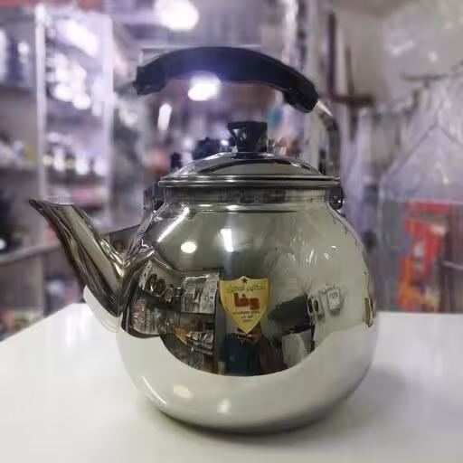 کتری استیل 4 لیتری مدل خمره ای