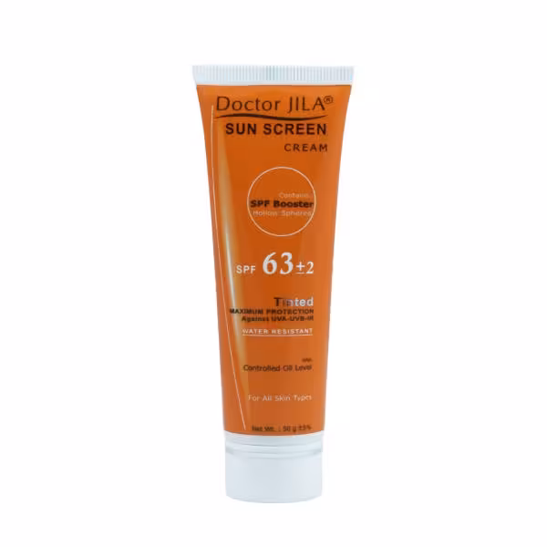 کرم ضد آفتاب دکتر ژیلا مدل Tinted با Spf 63 حجم 50 میلی لیتر