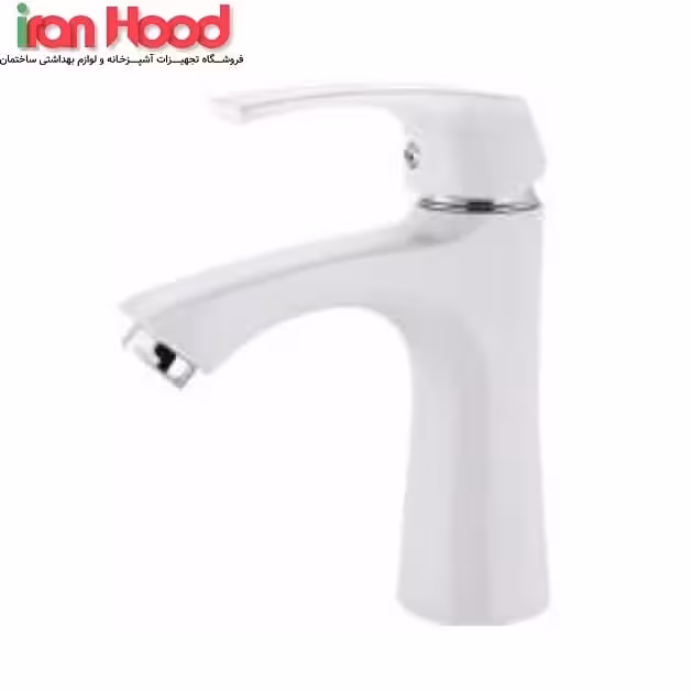 شیر روشویی البرز روز مدل یونیک سفید