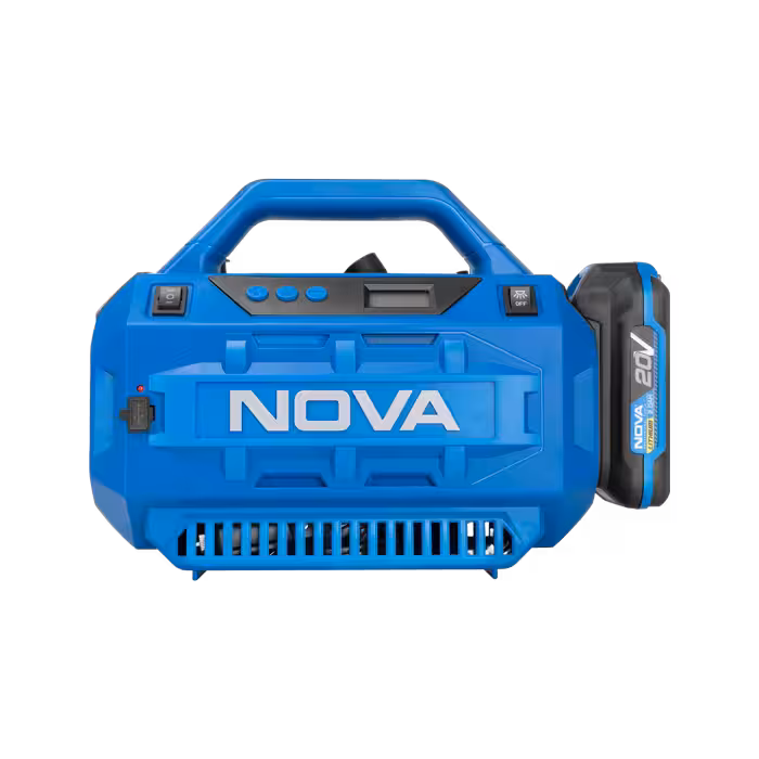 کمپرسور چندکاره شارژی نووا  20 ولت کد 7758