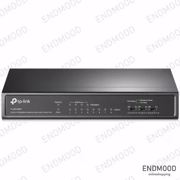سوئیچ غیرمدیریتی 8 پورت تی پی لینک Tp-Link TL-SF1008P