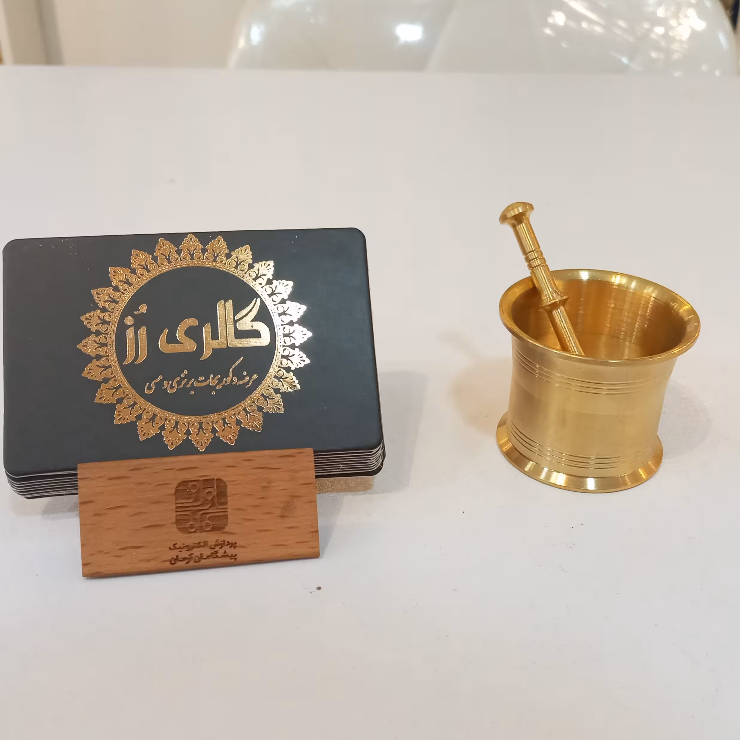 هاون برنجی (برنز) سایز متوسط کیفیت درجه یک