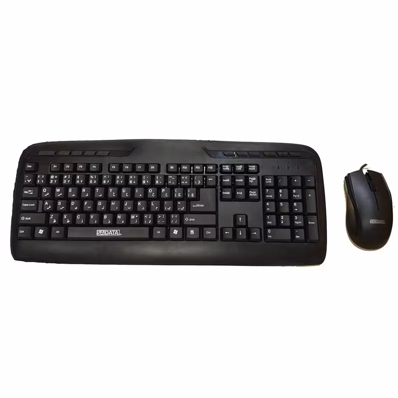 کیبورد و ماوس باسیم سادیتا مدل SKM-1554