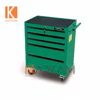 جعبه ابزار 5 کشو سبز TCAB0501 تاپ تول