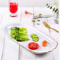 رولت خوری سرامیک آماتیس لب طلا مدل ماهور کد 791