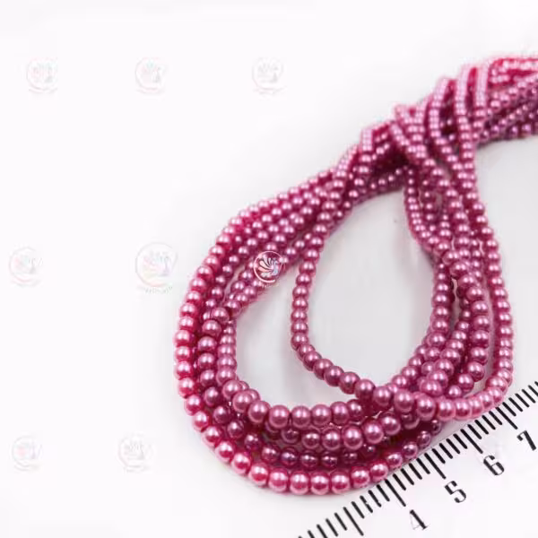 مروارید سنگی ( صورتی کد 2  ) سایز 4 **