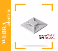 پایه بست کمربندی W&E 30*30 – بسته 100 عددی