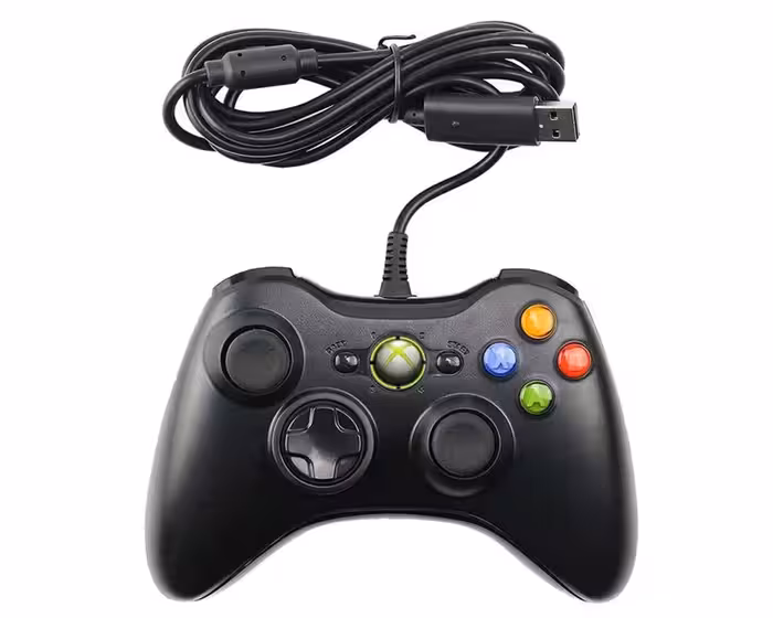 دسته سیمی کامپیوتر و ایکس باکس 360 (آکبند)