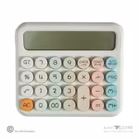 ماشین حساب رومیزی2صفر12رقم(رنگی)CTIFREE کد1022