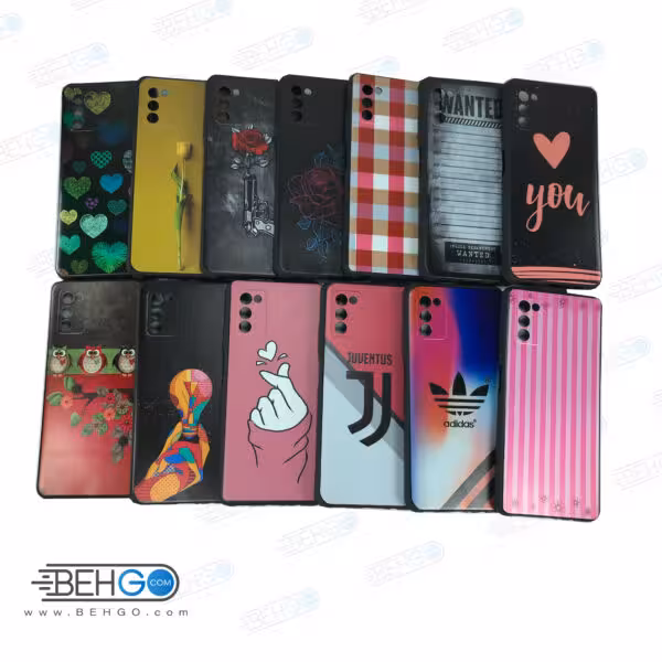 قاب A03S کاور مدل طرح دار با محافظ لنز دوربین گوشی سامسونگ A03S