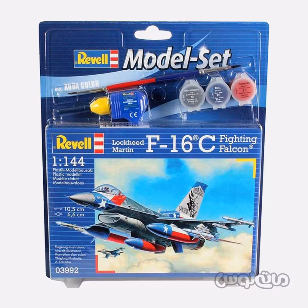 اسباب بازی فایتینگ فالکن F16 مدلسازی 1144 رول