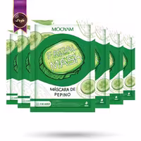 6 عدد ماسک صورت ورقه‌ ای مویام MOOYAM مدل خیار Cucumber پک 1 عددی (اورجینال)