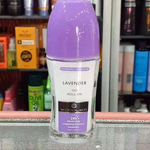 مام رول زنانه وودلایک مدل لاوندر 75 میل LAVENDER DEO ROLL_ON