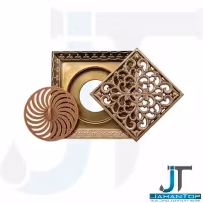 کفشور رزگلد زاماک 12/5*12/5 با خروجی 50-80 میلی متر جهانیار طرح بولونیا