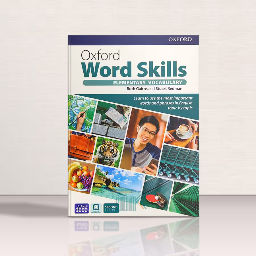 کتاب اکسفورد ورد اسکیلز المنتری ویرایش دوم | Word Skills Elementary 2nd Edition | خرید کتاب زبان | خرید لوازم التحریر | چی کتاب | بالاترین تخفیف و ارسال رایگان