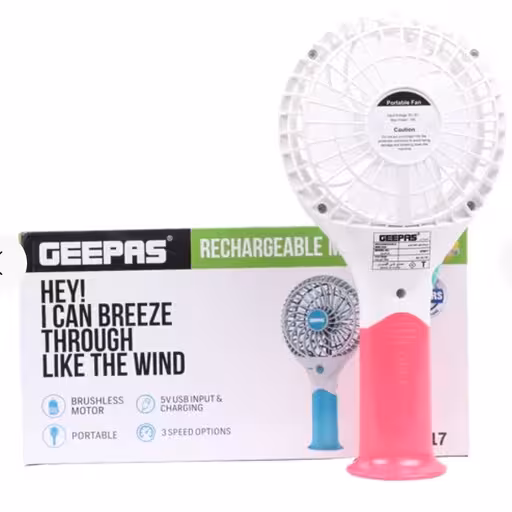 پنکه شارژی جیپاس مدل GF9617