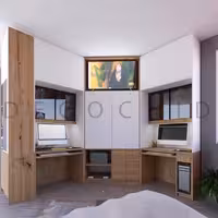 میز تحریر کتابخانه دار D.4038