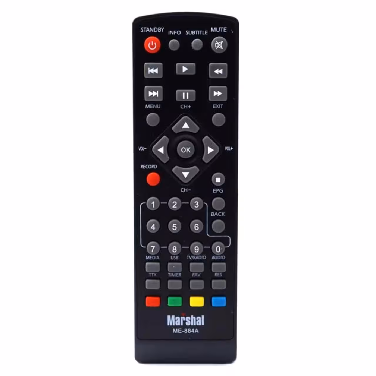کنترل گیرنده دیجیتال مارشال مدل ME-884A