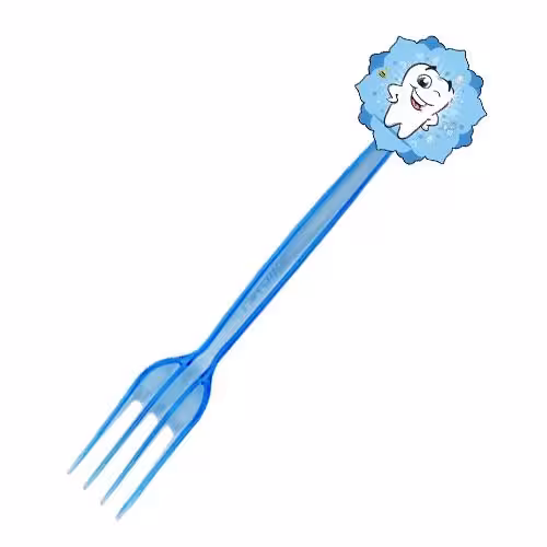 چنگال تم تولد دندانی پسرانه