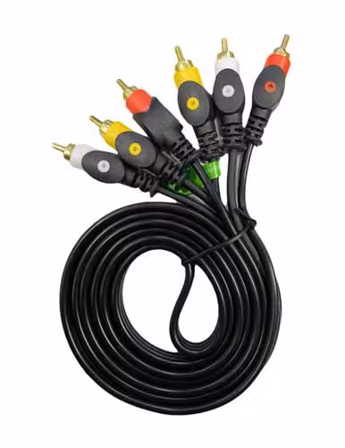 کابل 3 جک RCA به 3 جک RCA مدل AV به طول 15 متر