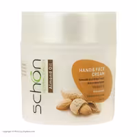 کرم دست و صورت کاسه ای گیاهی با عصاره بادام شون