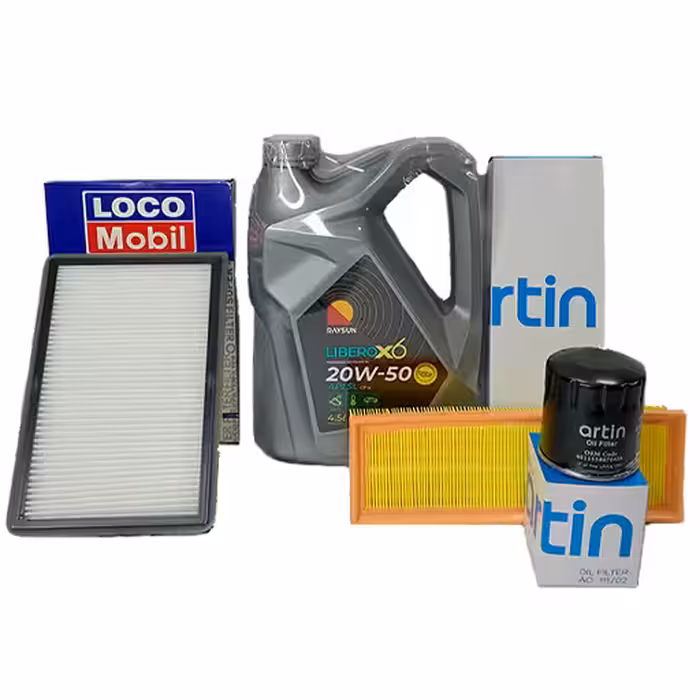 خرید پکیج تعویض روغن پژو پارس XU7 ریسان (استاندارد) | اتوموبی