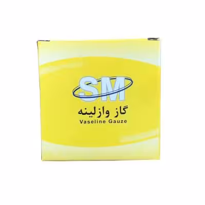 گاز استریل سپاهان مرهم مدل وازلینه بسته 24 عددی