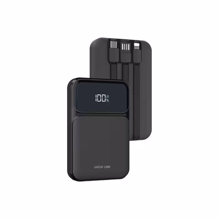 پاوربانک قابل حمل گرین لاین مدل INTEGRATED GL-PB36 ظرفیت 10000 میلی آمپر ساعت | کالا مکس