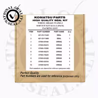 K114-3 سیل کیت چرخ لودر WA500-3 کوماتسو