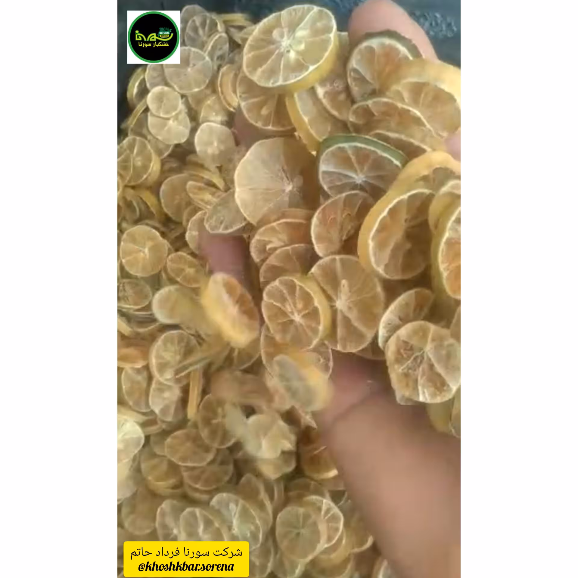 اسلایس لیمو سنگی جهرم امساله درجه یک در بسته بندی 550 گرمی