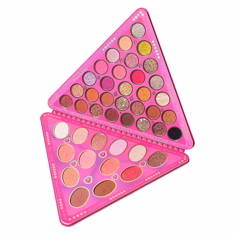 پالت آرایش صورت کوین کوکو مدل مثلثی کد 001