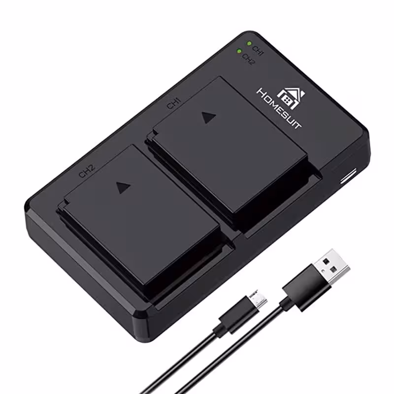 ست باتری و شارژر برای دوربین canon مدل LP-E10