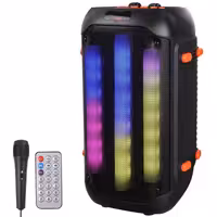 اسپیکر بی سیم قابل حمل Sing-E مدل JQS-4408 به همراه میکروفون و ریموت کنترل
