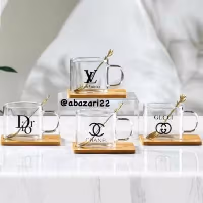 ماگ زیره دار برند