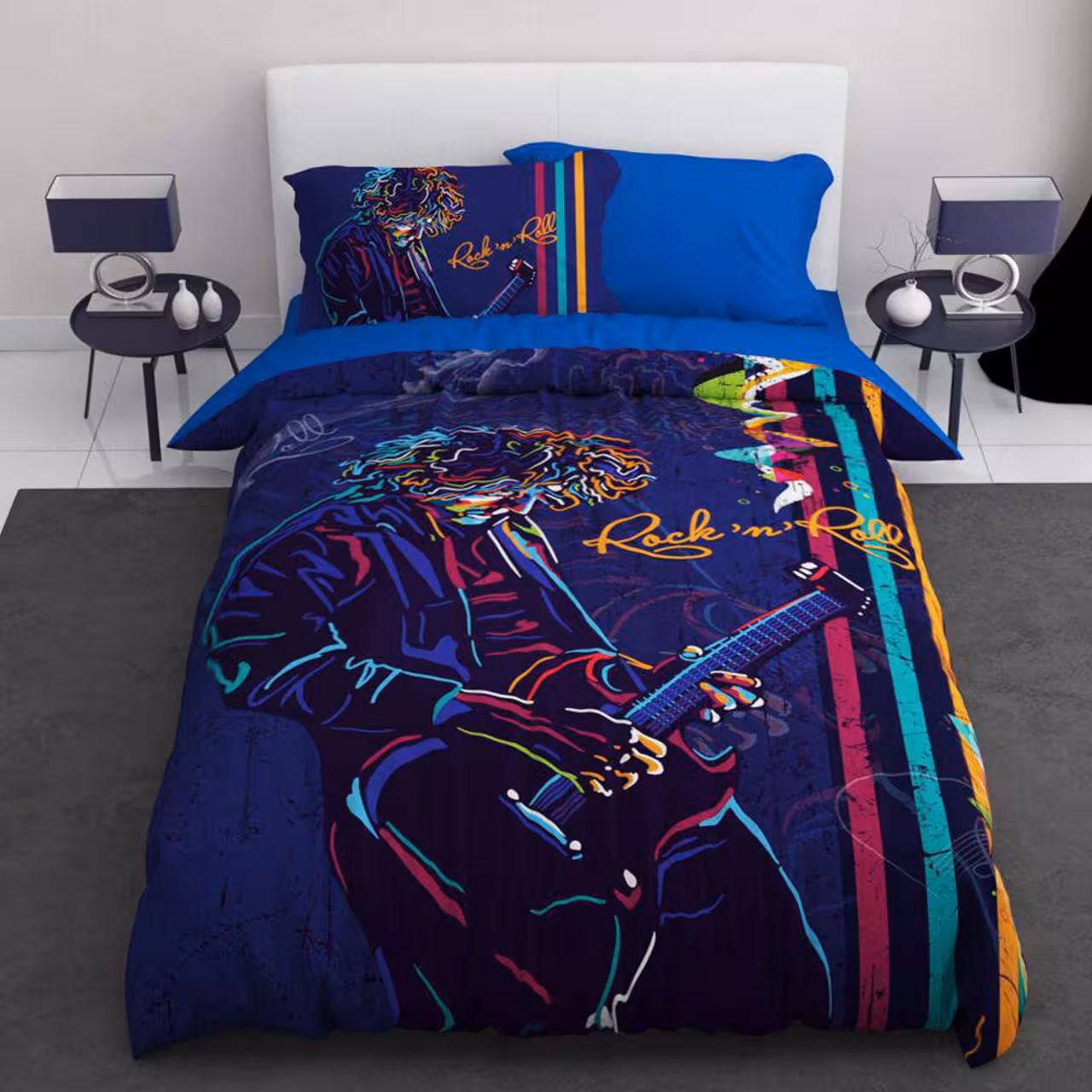 سرویس لحاف روتختی ترکسان یک نفره 4 تیکه کد D219