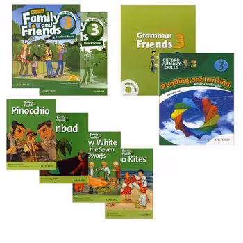 پک کامل Family and Friends 3 (2nd)