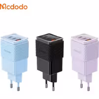آداپتور شارژ سه پورت 67 وات مک دودو Mcdodo GaN 5 Mini Fast Charge CH-1501