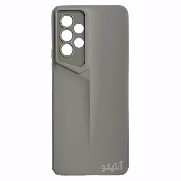قاب ژله ای Sports Design محافظ لنزدار مناسب برای Samsung A53-خاکستری