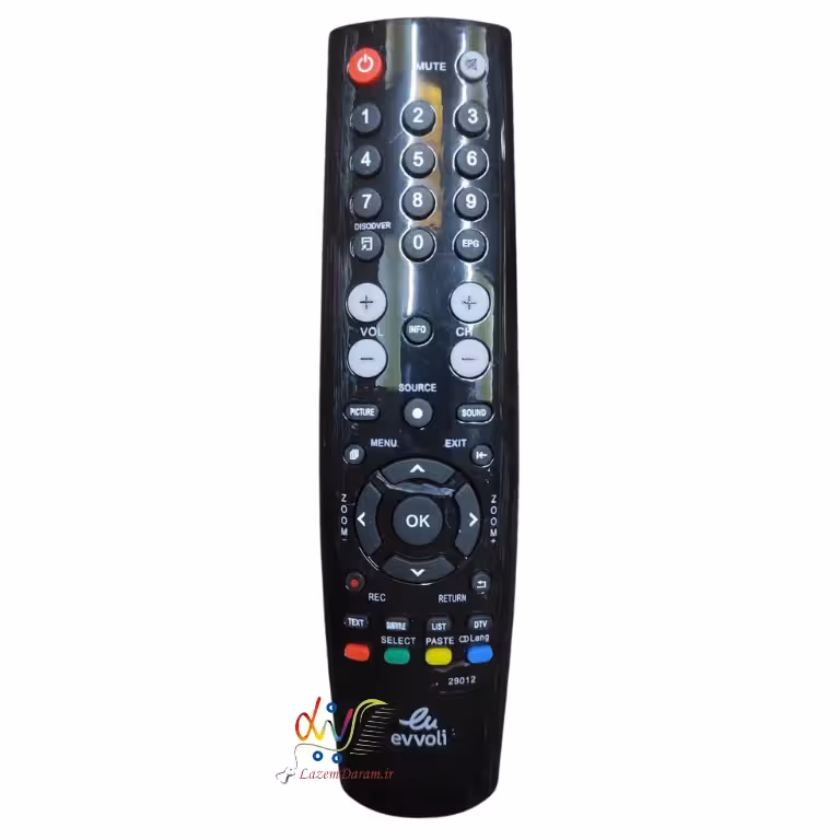 کنترل تلویزیون ایوولی سه نوشته