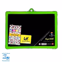 تخته سیاه و وایت برد کاما قاب پلاستیکی سایز 18*25