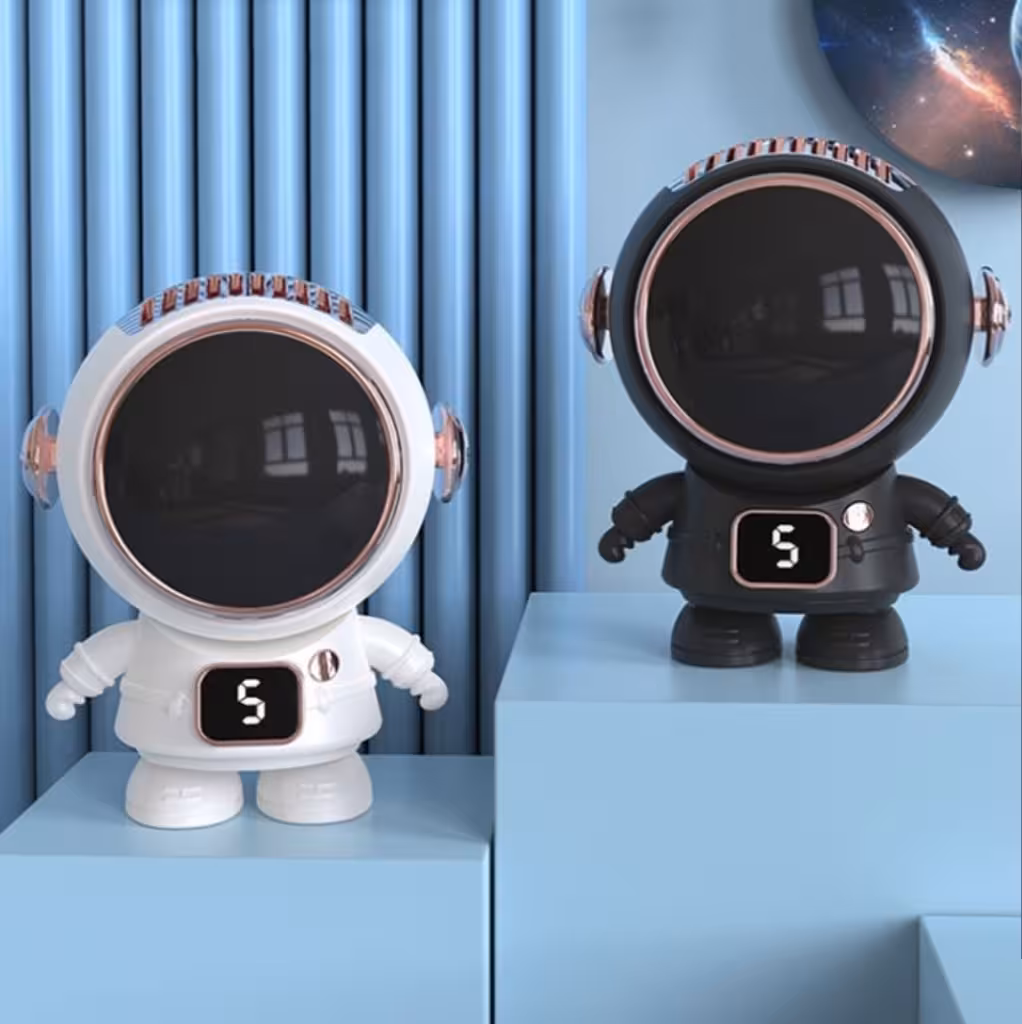 پنکه شارژی گردنی مدل فضانورد