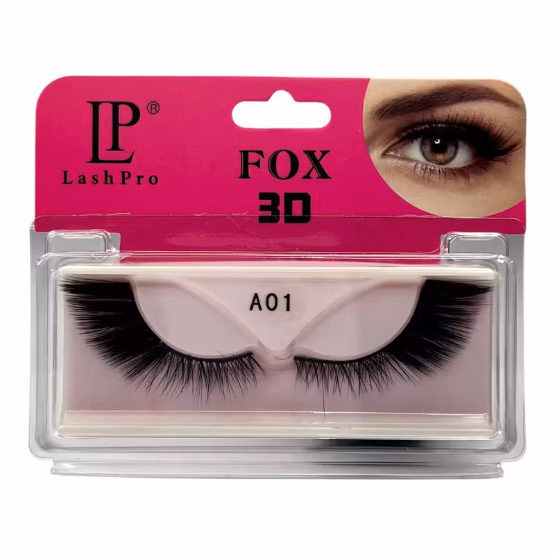 مژه مصنوعی لش پرو مدل 3d کد A01