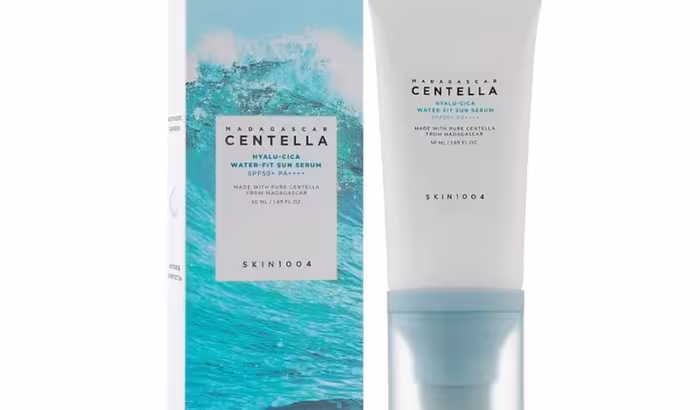 ضدآفتاب سنتلا اسکین 1004 اصل 50 میل    Skin1004 Madagascar Centella Hyalu-spf50